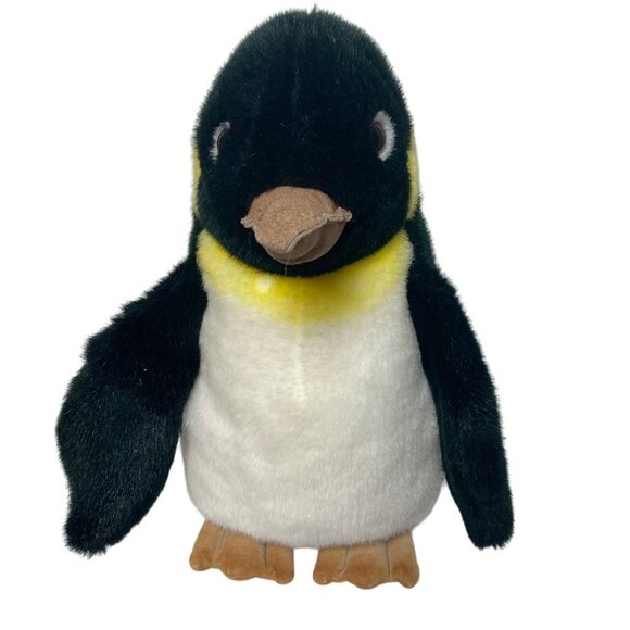 Vintage 1986 GUND Baby Emperor Penguin Plush 15" King Napoleon Stuffed Animal - Picture 1 of 8